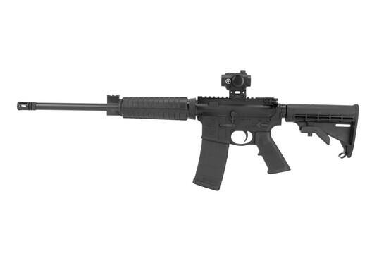 Smith and Wesson AR 15 carbine is chambered in 5.56 nato